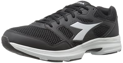 Buy Diadora Men's Shape 6-M Running Shoe, Black/Silver, 10 M US at 
