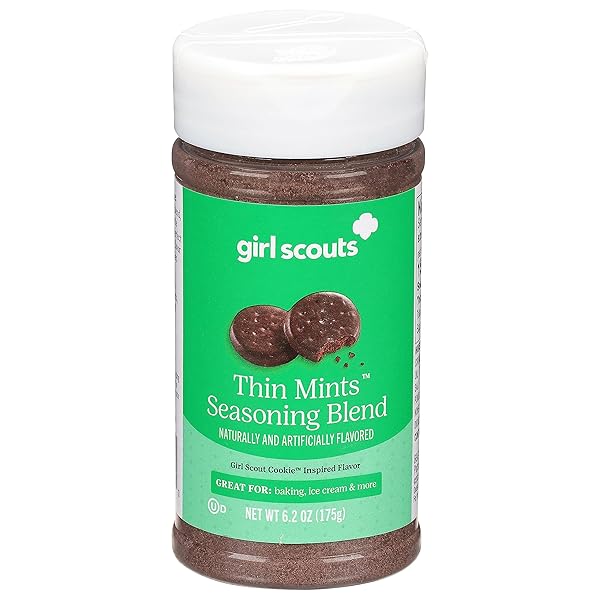 GIRL SCOUTS SEASONINGS THIN MINT SEASONING, 6.2 OUNCE