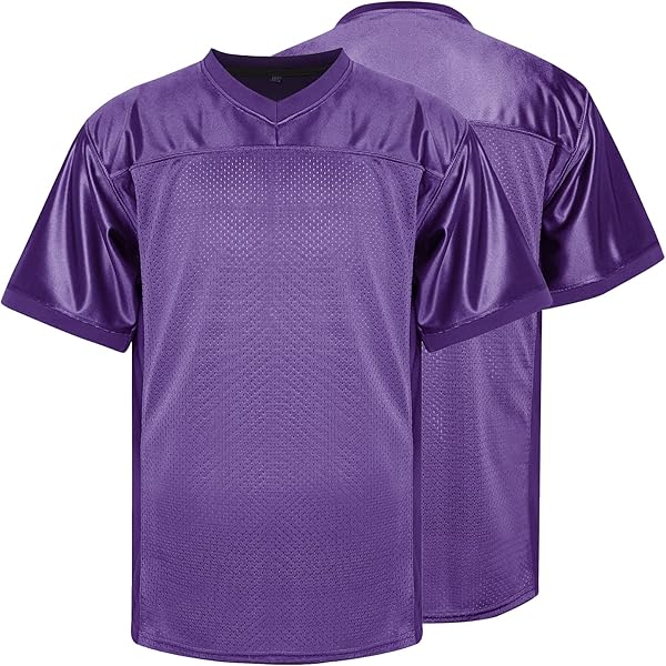 シャツ EXAMPLE MESHSATIN FOOTBALL Amazon.com: Blank Practice Football Jersey Mesh Athletic Sports