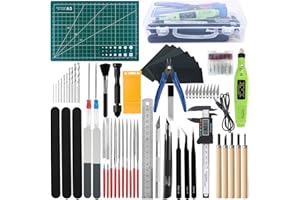 85Pcs Modeler Basic Tools Craft Set, Gundam Modeler Tool Set, Professional Hobby Model Tool Kit, Hobby Building Tools Kit wit