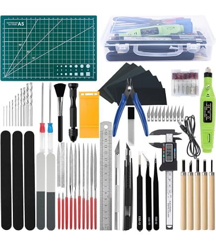Amazon.com: AK Tools AK9005 Carving Tools (5pcs + Box) : Arts