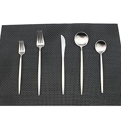 Uniturcky Silverware, 10 Pieces 18/10 Stainless