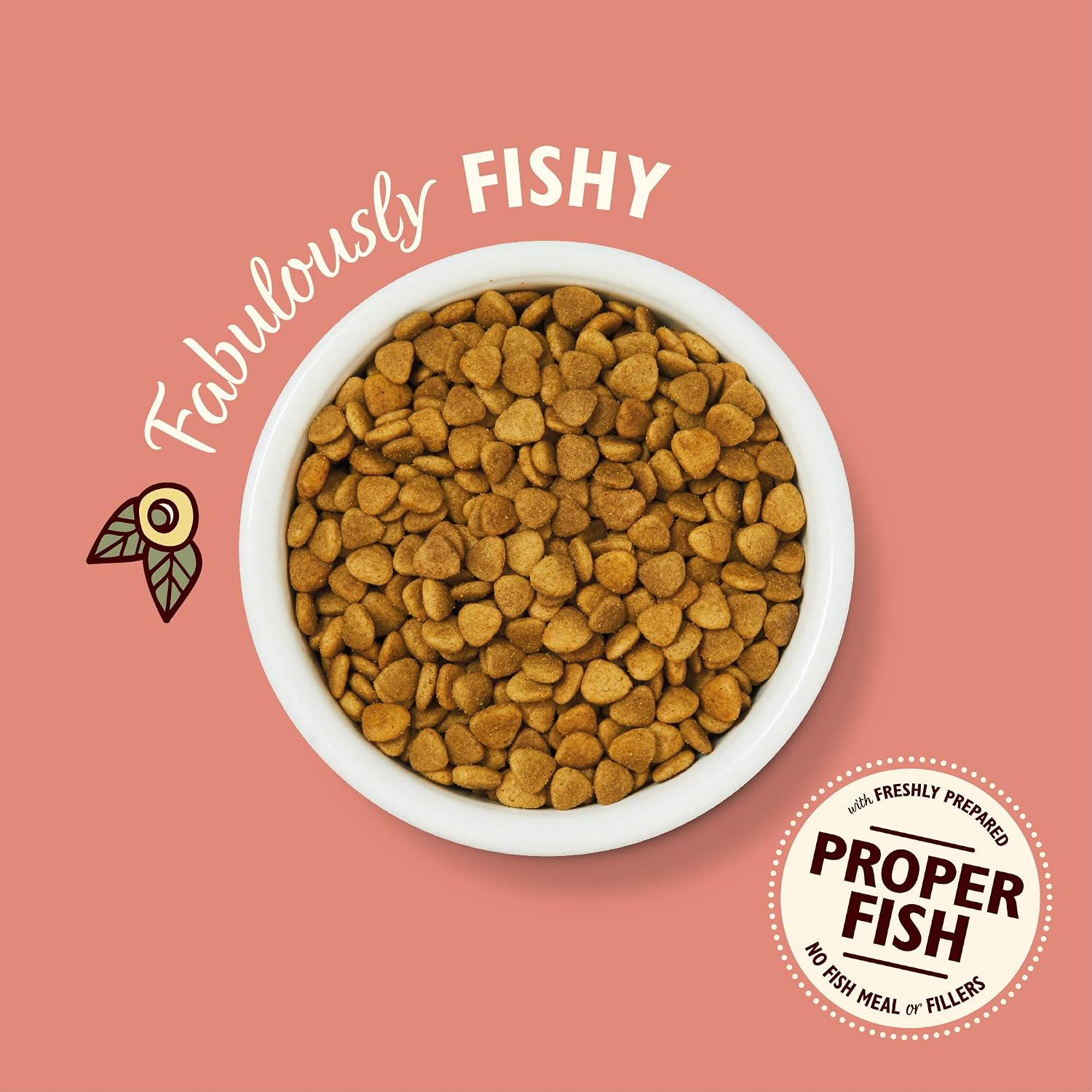 Lily's Kitchen Made with Natural Ingredients Adult Dry Cat Food White Fish with Salmon Grain-Free Recipe 2kg - Image 5