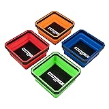 OEMTOOLS 26052 Foldable Magnetic Tray Set, Magnetic