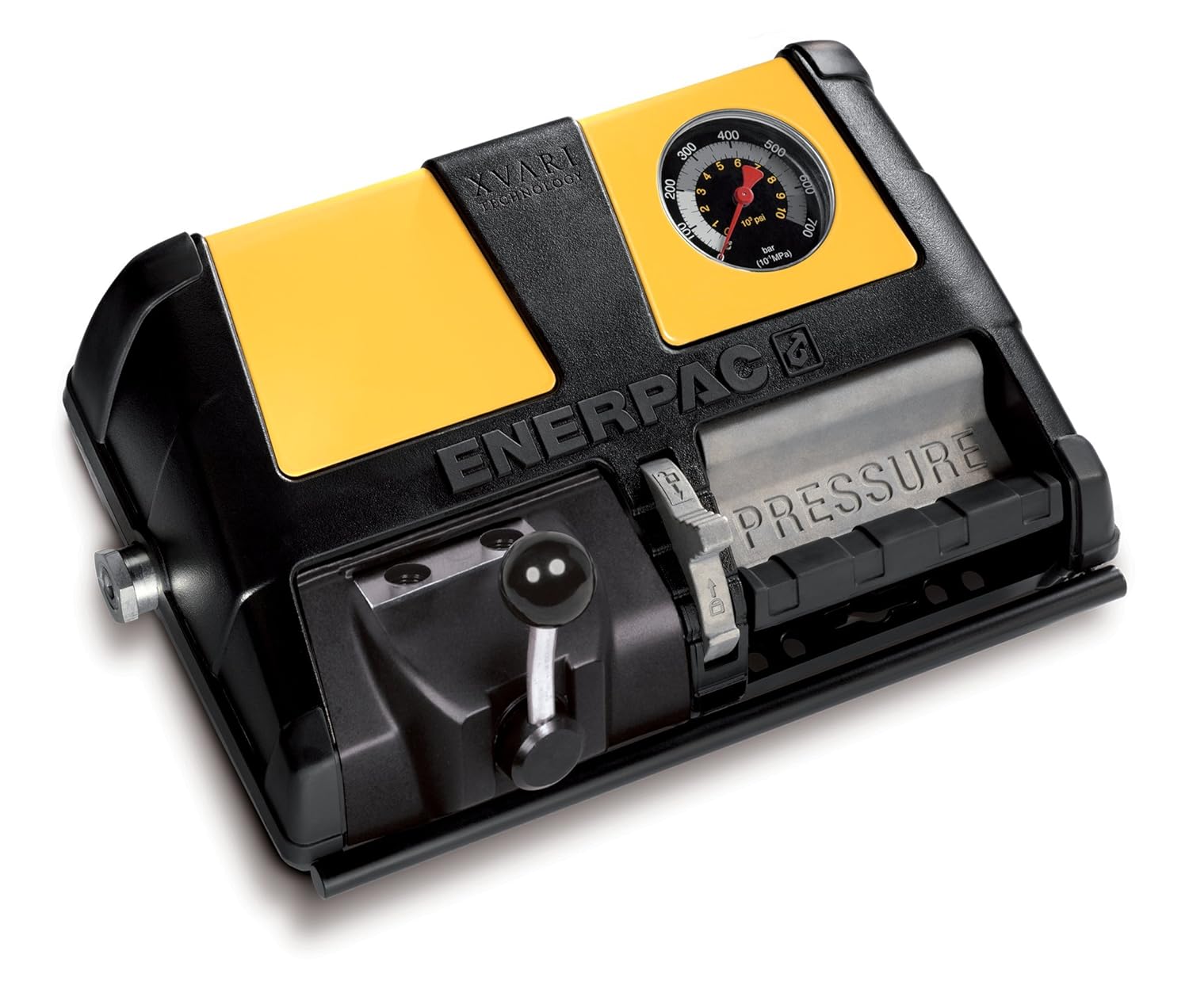 Enerpac XA11VG DoubleActing AirDriven Foot Pump with 1 L Usable Oil