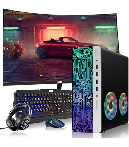 Amazon.com: HP G3 Desktop PC, Intel i3, 32GB RAM, 1TB SSD, 24-inch