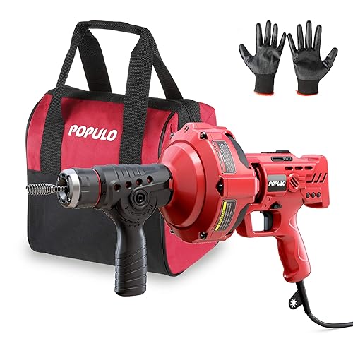 Harbor Freight Electric Plumbing Snakes / 50 Ft Compact Electric Drain