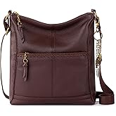 The Sak Lucia Crossbody Bag in Leather, Convertible Purse with Adjustable Strap