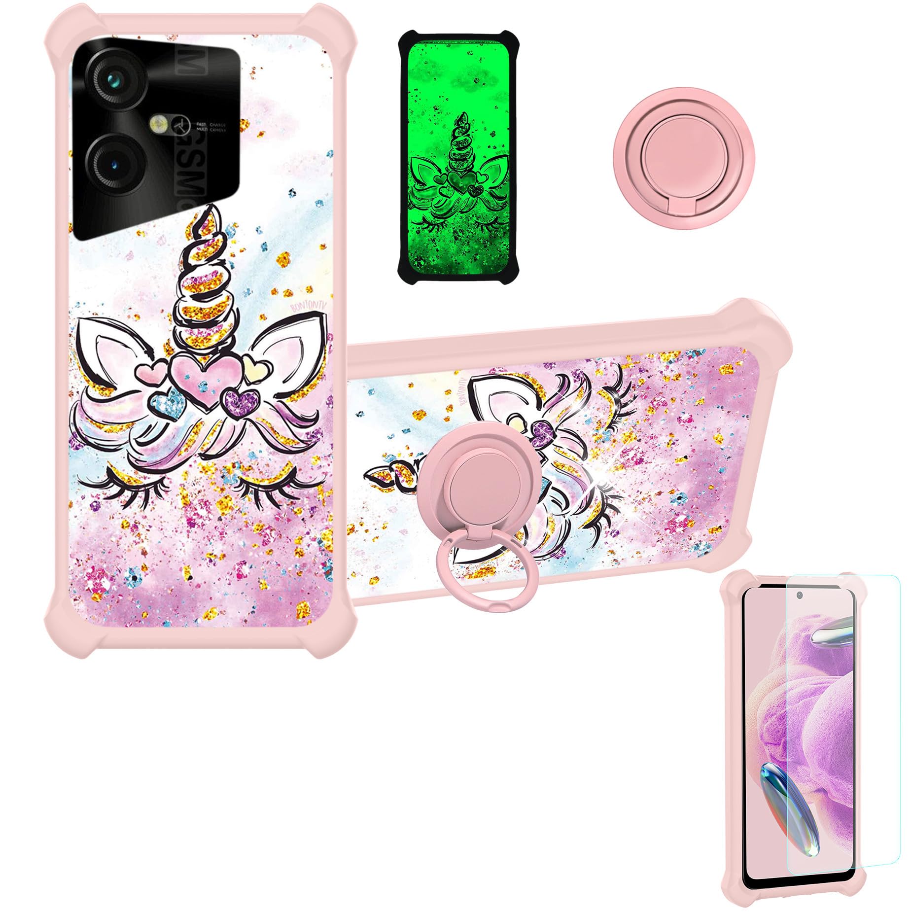 jioeuinly Case for Tecno POVA Neo 3 Case Compatible