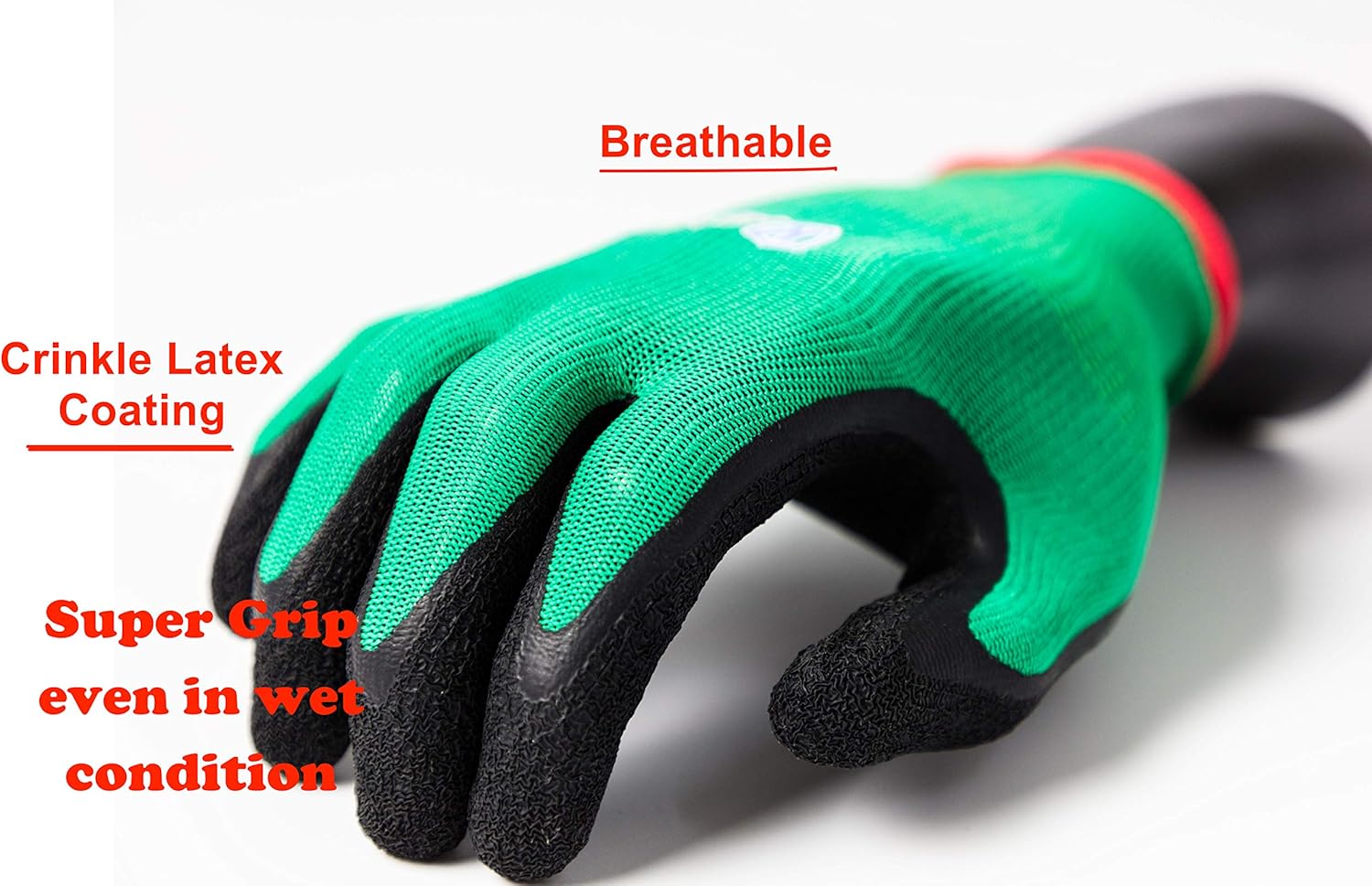 Gardening Gloves for Women and Men - 3 Pairs Breathable Latex Textured Coated Garden Gloves, KAYGO KG13LC, Working Gloves for Digging Planting, Yard work, Fishing, Home Improvement : Garden & Outdoor
