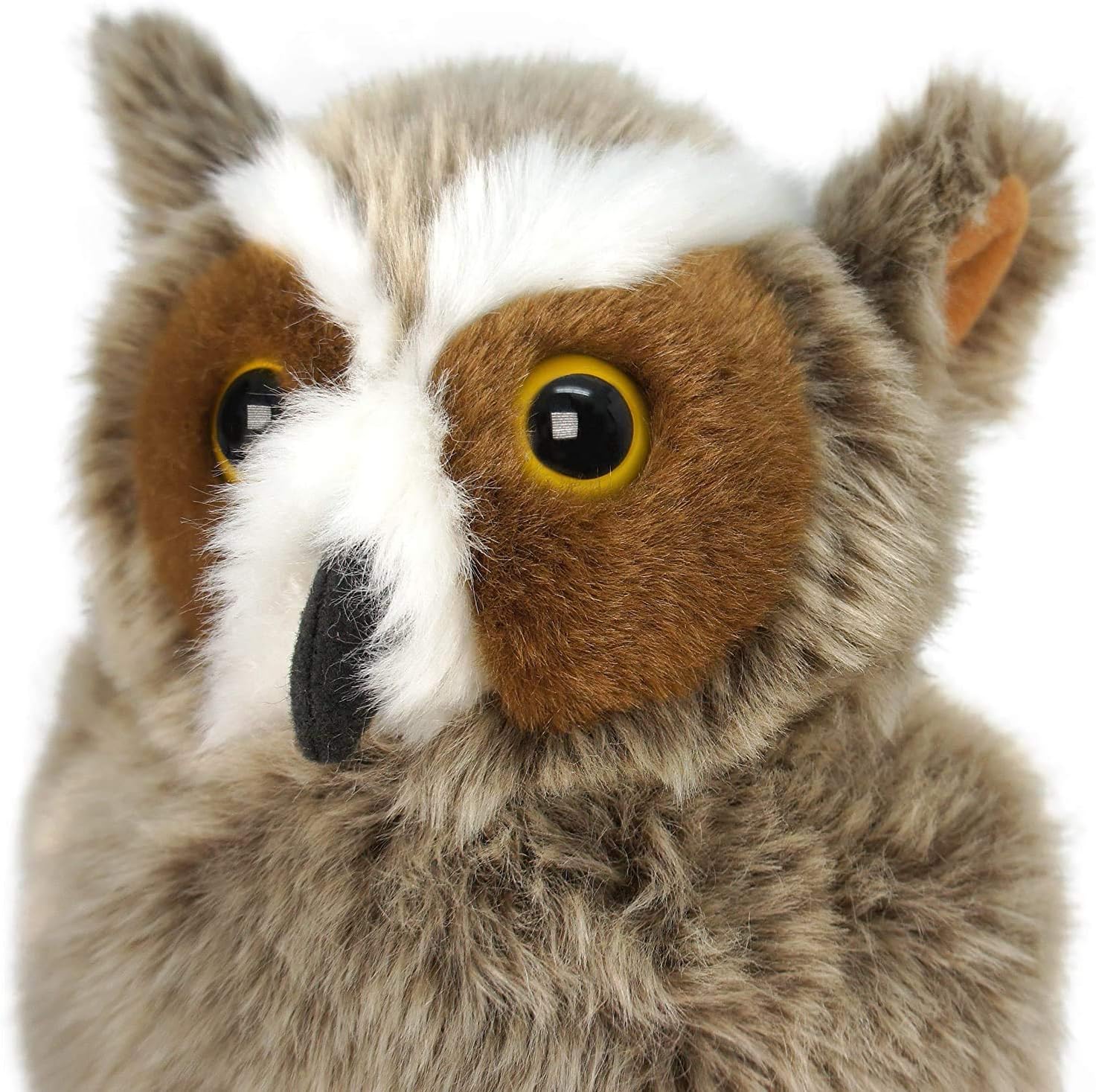 Amazon Tigertaletoys タイガーテールトイズ ミミズク ふくろう ぬいぐるみ リアル 22センチ ペット 大きい かっこいい 梟 フクロウ 日本正規品 ぬいぐるみ おもちゃ