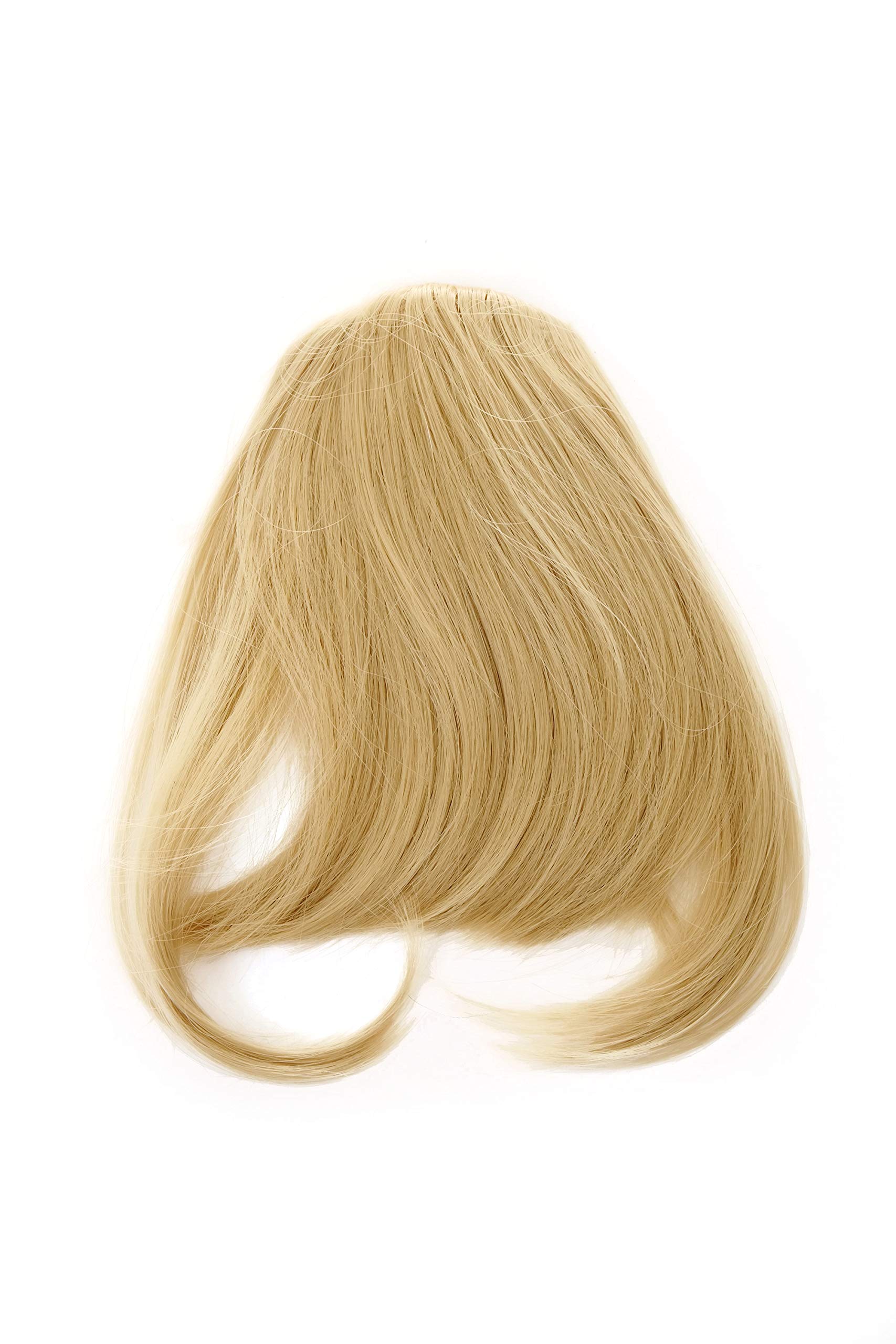 WIG ME UP - YZF-W1030-86 Hair Piece Clip-in Bangs Fringe long framing strands for perfect natural fit heat resistant fiber styleable gold blond