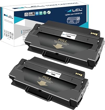 LCL 2 Black Toner Cartridges for Dell B1260 B1260dn B1265dnf B1265dfw