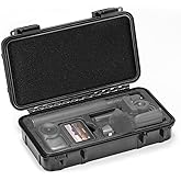 AMAZEAR Hard Case for DJI Osmo Nano Accessories, DJI Osmo Nano Hard Shell Protective Cases for Storage, Travel, Easy Carrying, EVA + ABS Waterproof Storage - Black