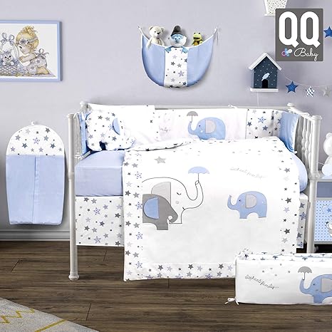9 piece crib bedding set