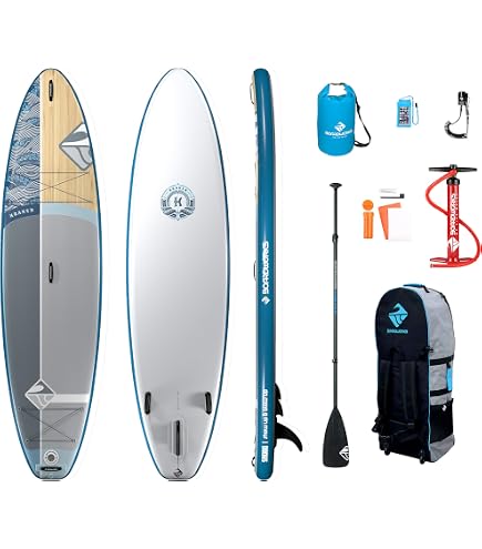 Amazon.com: Boardworks SHUBU Sōlr Inflatable Stand-Up Paddle Board