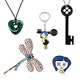 Ecocomfy 5PCS Accessories for Coraline, Coraline