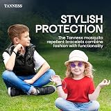 TANNESS Mosquito Repellent Bracelet 12 Pack Deet-Free 250 Hours Waterproof view 7