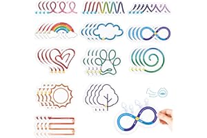 H1vojoxo 48PCS Breath Calm Anxiety Sensory Stickers Calm Strips for Anxiety Sensory Stickers Anti Stress Tactile Rough Textured Sticker for Desk and Phone Stress Anxiety Relief Adhesive for Kids Adult