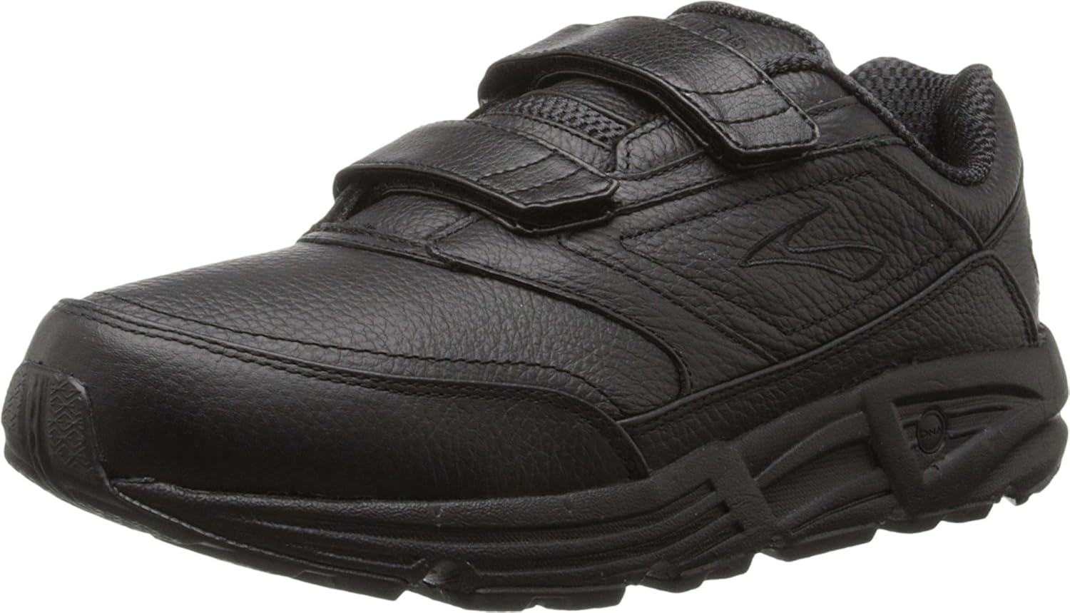 Brooks Mens Addiction Walker VStrap Walking Shoes, Black 9.5 UK