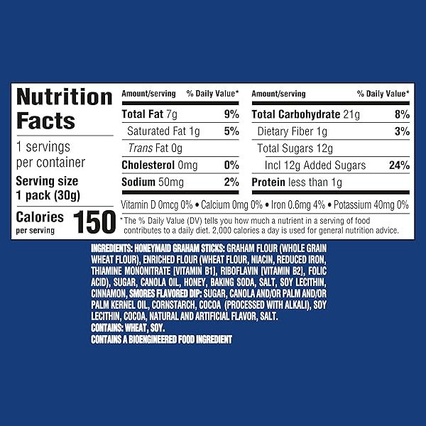 HANDI-SNACKS HONEY MAID GRAHAM CRACKER STICKS ‘N S’MORES-FLAVORED DIP SNACK PACKS, 10 SNACK PACKS
