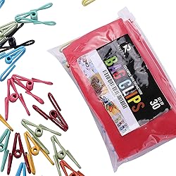 Riveda 30 Pack Assorted Chip Bag Clips Utility