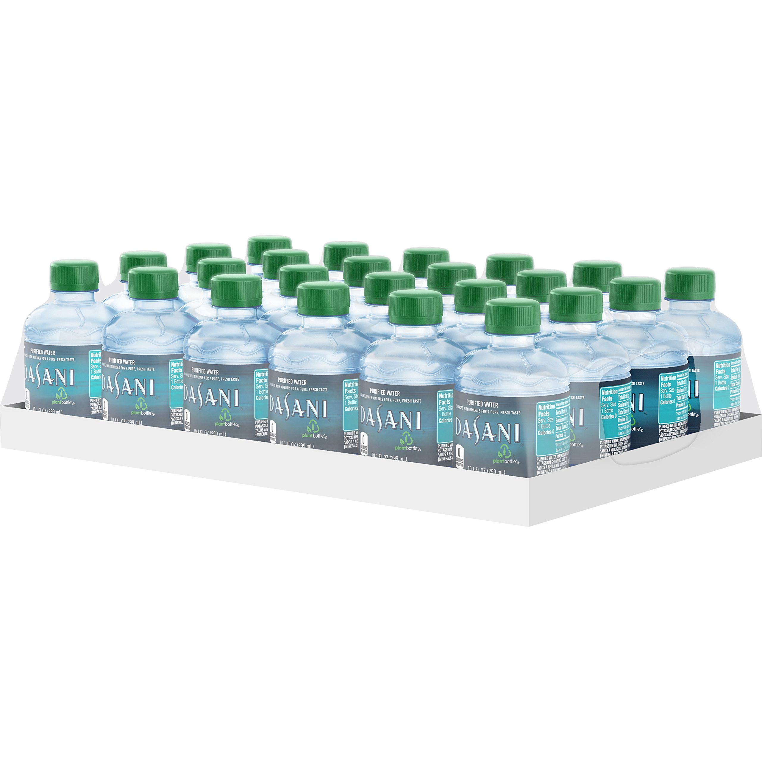 DASANI Purified Water Bottles Enhanced with Minerals, 10.1 fl oz, 24