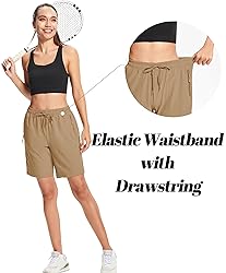 MAGCOMSEN Hiking Shorts Women Quick Dry Lightweight