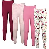 Touched by Nature Organic Cotton Leggings, Dainty Rosette