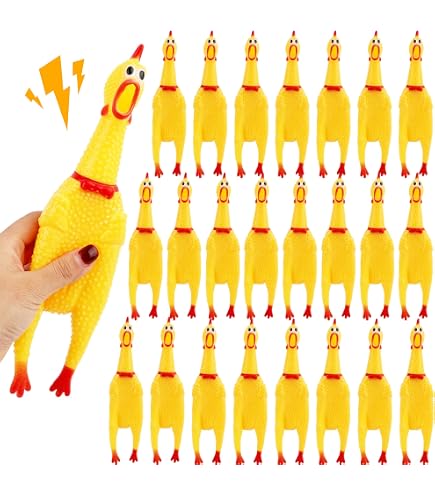 PEEK A BOO TOY GIGIGU ギギグ スイカ イエロー 黄色 Amazon.com: 12 Pack Squeeze Screaming Rubber Chicken 11 Inch