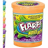 JA-RU Flarp Noise Putty for Kids with Plastic Container (1 Slime Toy) Scented Sensory Putty | Funny Fart Noise Maker | Stress Relief Toy | Slime Party Favors for Kids. 10041-1p