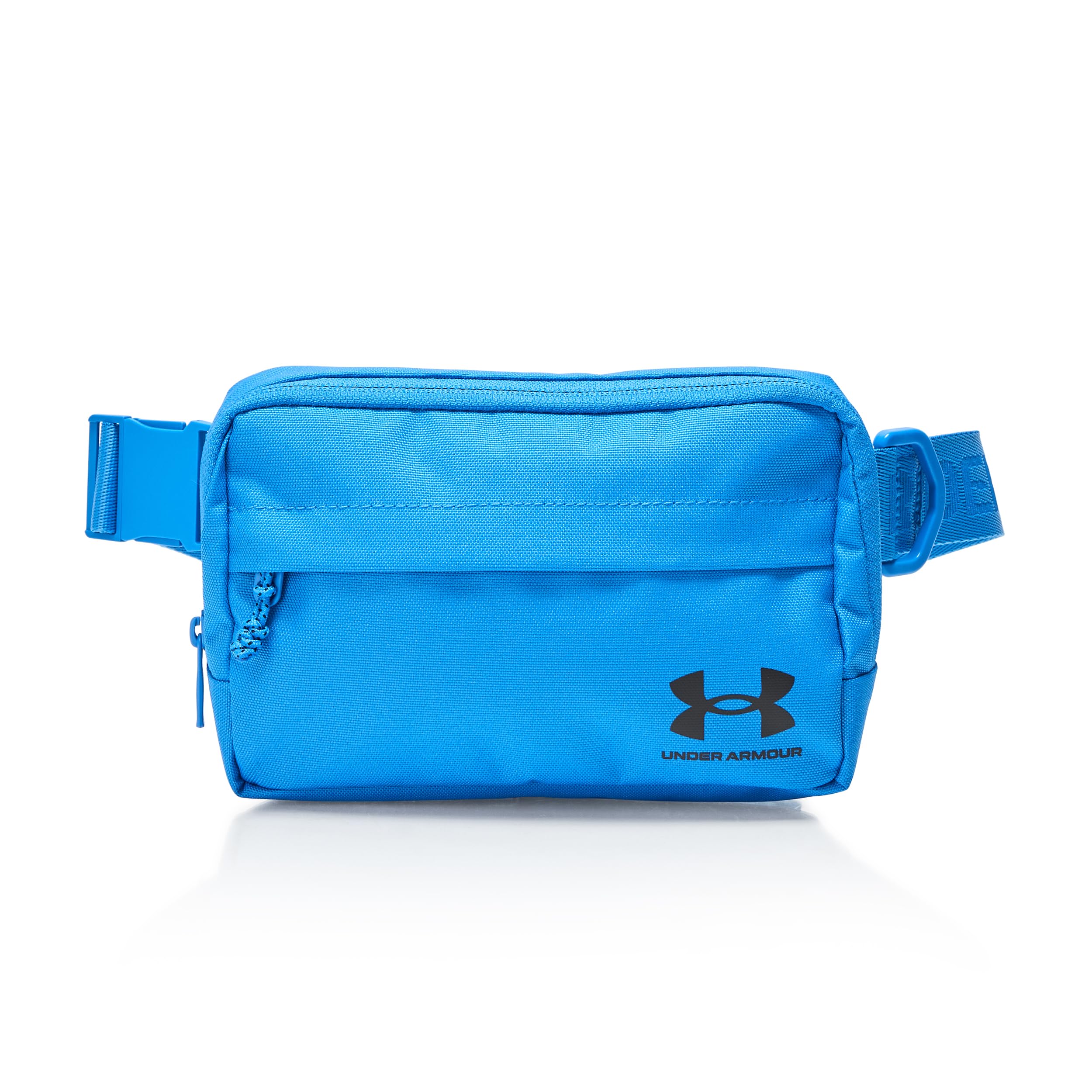 Under Armour Unisex Loudon Crossbody Waist Bag, (402) Blue Atlantis / / Black, One Size Fits Most Image