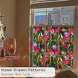 funlife Original Hand-Drawn Faux Stained Glass