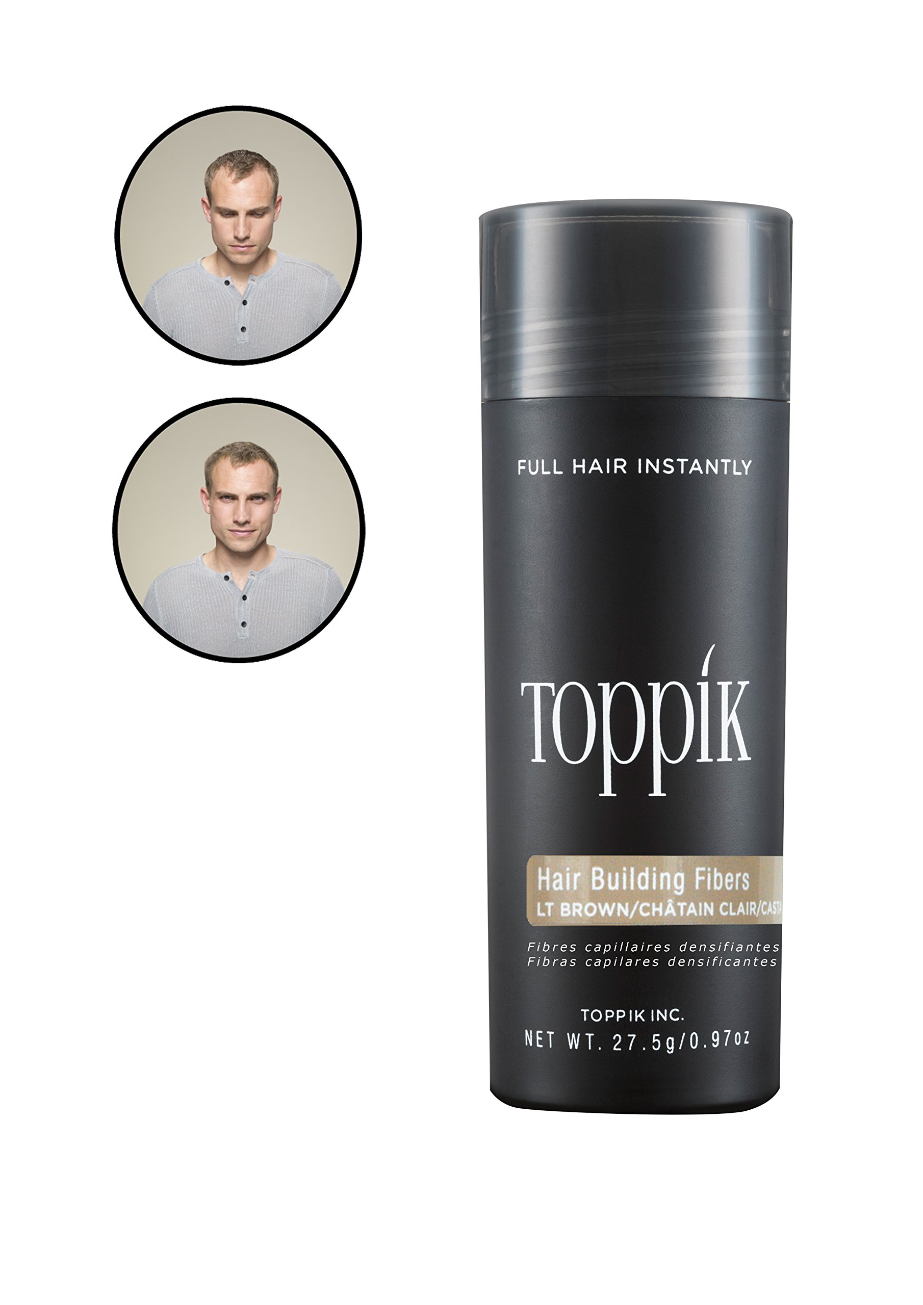 TOPPIK Hair Building Fibers, 0.97 Ounce Luxury Beauty