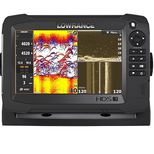 HDS-7 Carbon - 7-inch Fish Finder with TotalScan Transducer and C-MAP ...