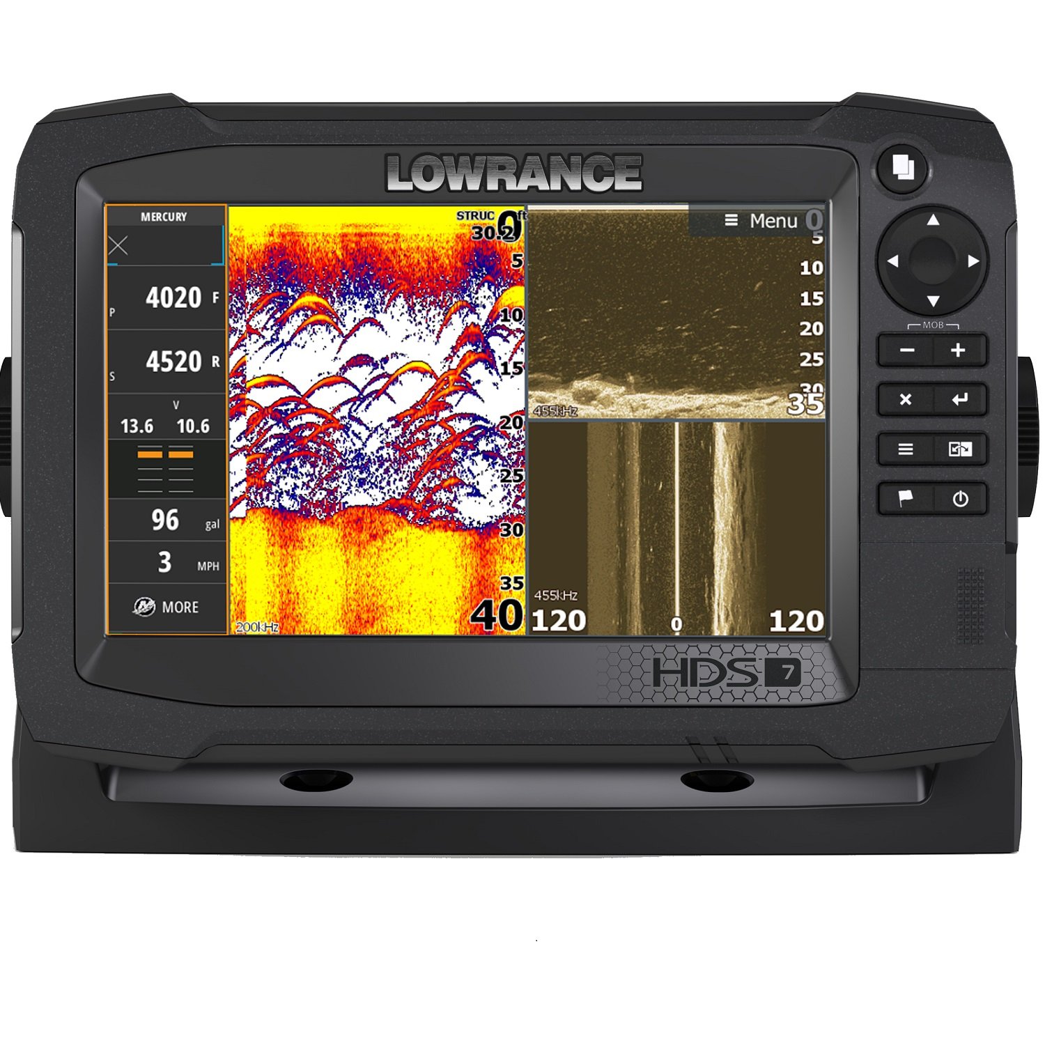 Lowrance Navico HDS7 Carbon Insight with Total Scan Transducer Zvejo