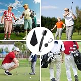 FUZVOL Golf Cleaner Brush and Towel Set with Carabiner Black view 7