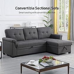 Lilola Home Convertible Sectional Sleeper Sofa Bed