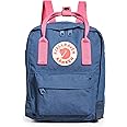 Fjallraven Women's Kanken Mini Backpack, Royal Blue/Flamingo Pink, One Size