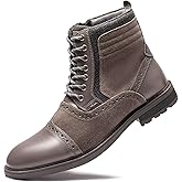 Arkbird Mens Chelsea Boots, Stylish and Comfort Leather Chukka Ankle Boots with Zipper