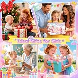 Nadolig Magnetic Wooden Train Set Unicorn Castle Toddler Toys 1-4 Years view 6