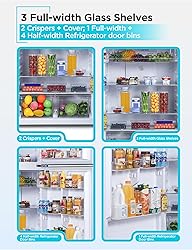 BLACK+DECKER 16.4 Cu. Ft. Top Mount Refrigerator