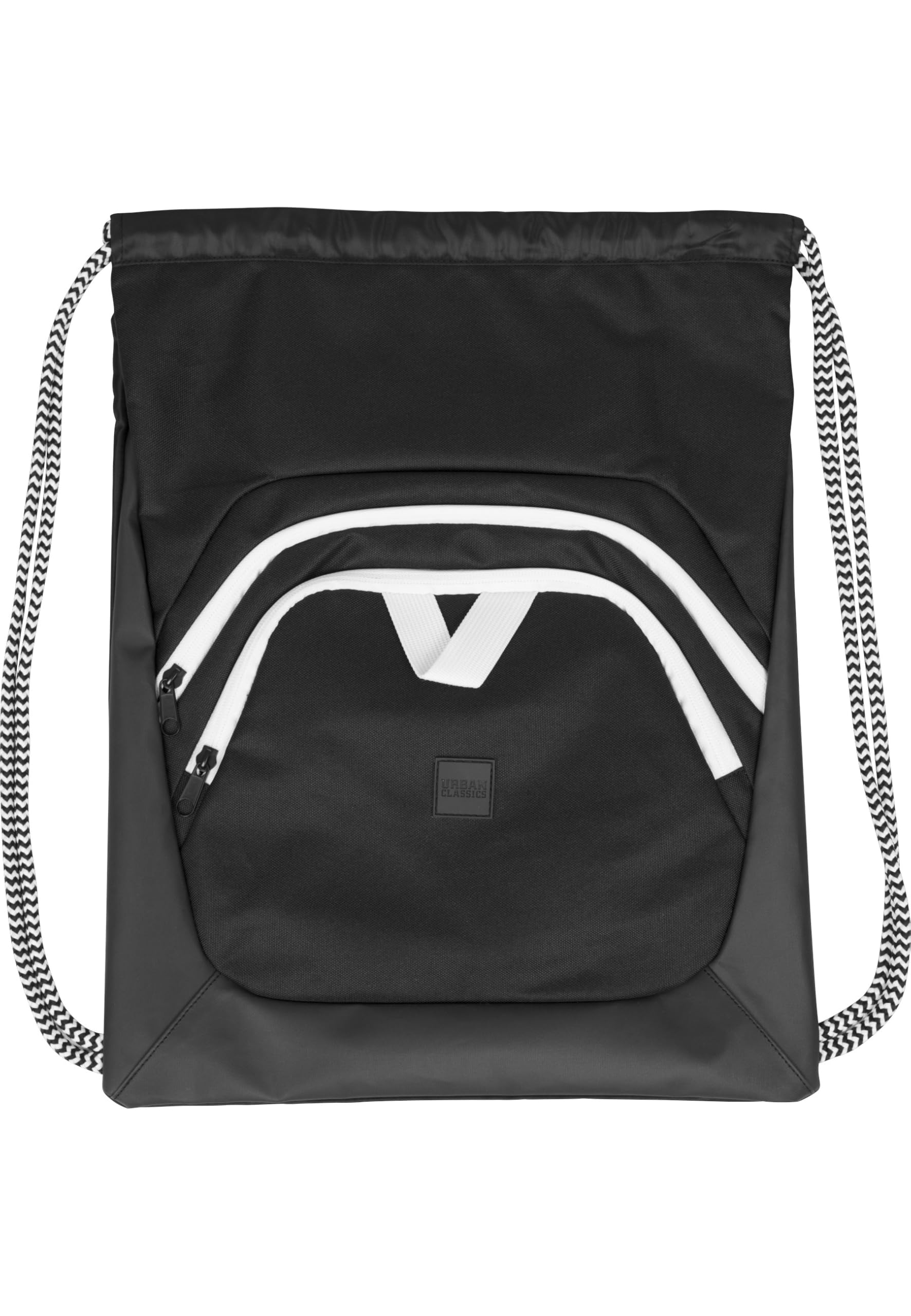 Urban Classics Ball Gym Bag 45cm, Black/Black/White, 45 cm, Gym Bag
