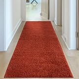 THE RUGS Living Room Rug Shaggy 30 mm 80x300 cm Terra view 4