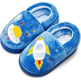 Centipede Demon Plush Warm Slippers for Girls Boys Kids Toddlers Winter Fur Lined Indoor House Home Shoes