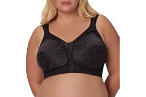 Playtex Womens 18 Hour Comfort-Strap Wireless Bra, Full-Coverage Bra with 4-Way Trusupport, Single & 2-packFull Coverage Bra