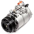 CCIYU A/C Compressor with Clutch A/C Air Compressor for Car 2003 2004 2005-2006 for BMW X5 3.0L Air Conditioning Compressor for 2021583AM