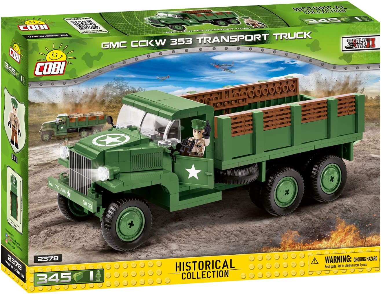 Best Cobi Small Army Jeep Willys Mb With Helicopter Construction Blocks Building Kit