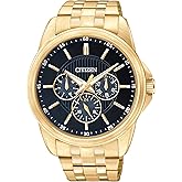 Citizen Quartz Mens Watch, Stainless Steel, Classic