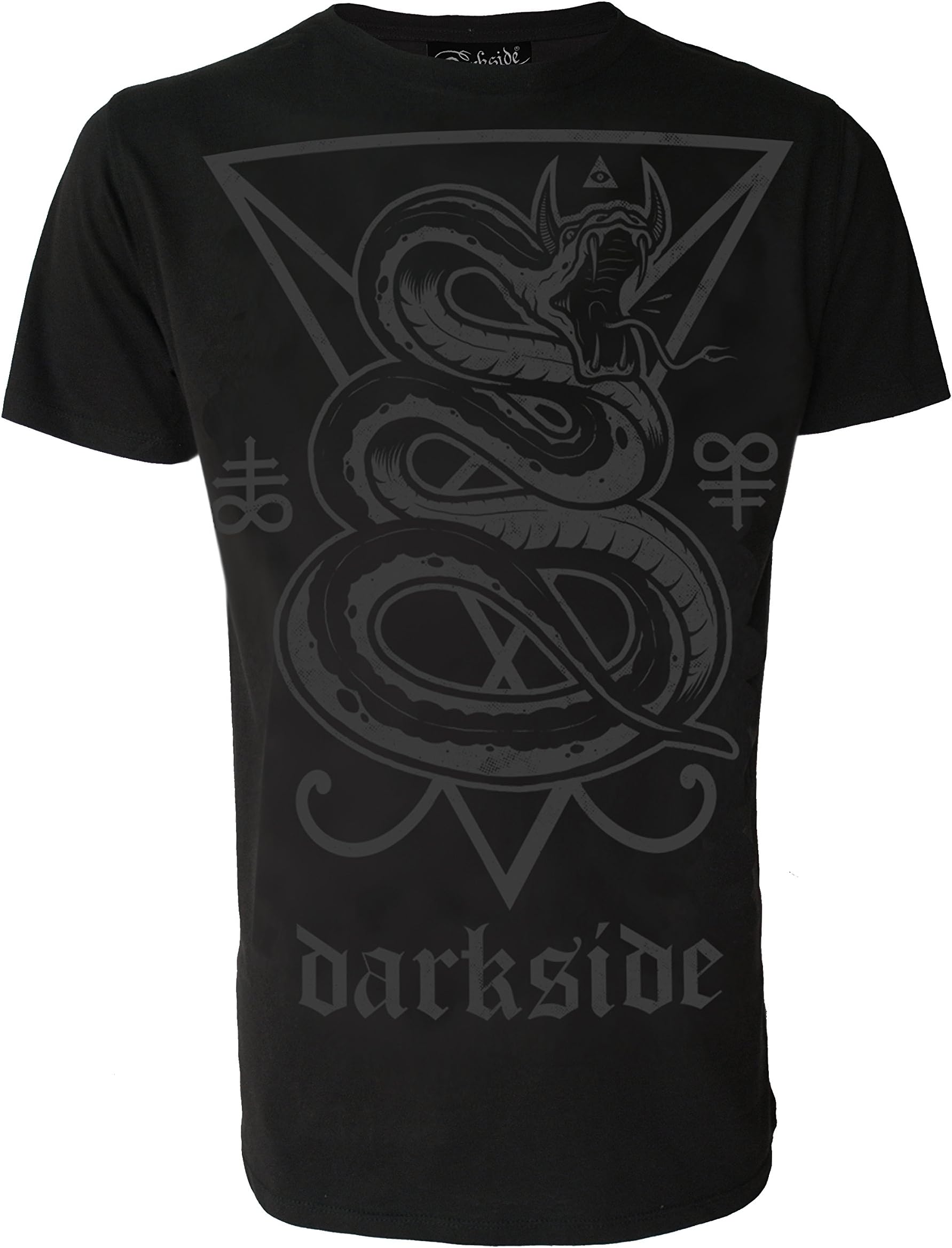 Snake Genuine Darkside Mens Serpent T Shirt Occult Nu Goth Satanic Gothic Alternative Clothing